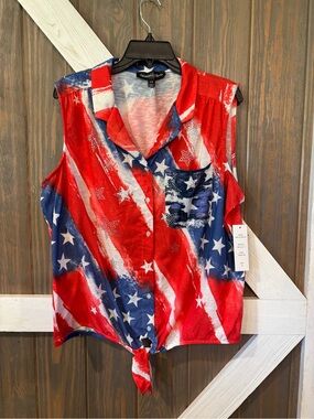 thomas & olivia 1XL Sleeveless Woman’s Blouse
